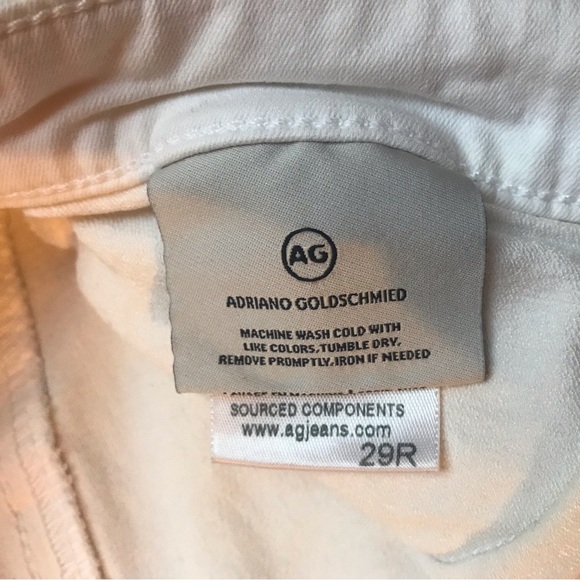 Adriano Goldschmeid White Skinny Jeans, EUC, 29R - Picture 9 of 13